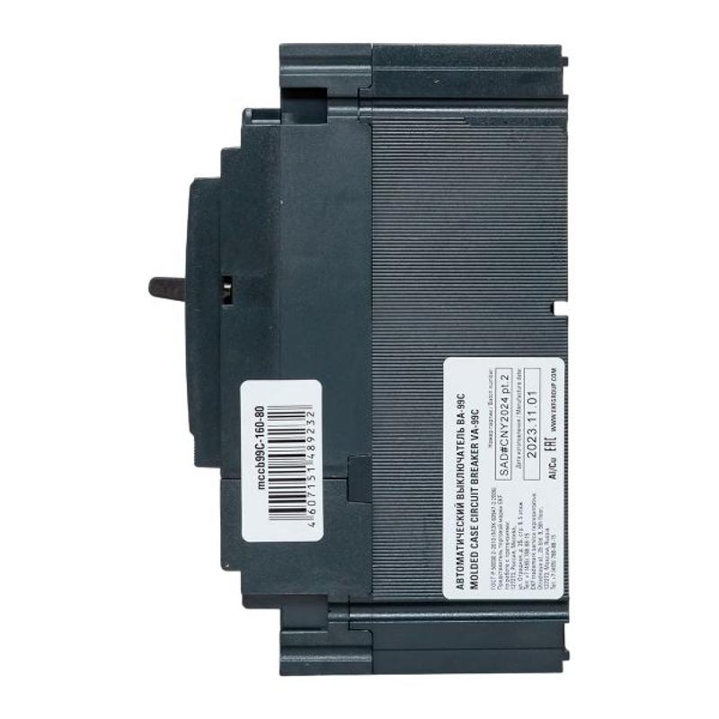 Выключатель автоматический ВА-99C (Compact NS) 160/80А 3P 36кА EKF PROxima | mccb99C-160-80 | EKF — миниатюра 22