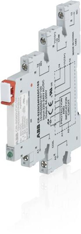 Цоколь CR-S220/240VADC1SS 220-240В AC/DC, винт. для реле CR-S 60В AC/DC|1SVR405521R7100| ABB — ABB