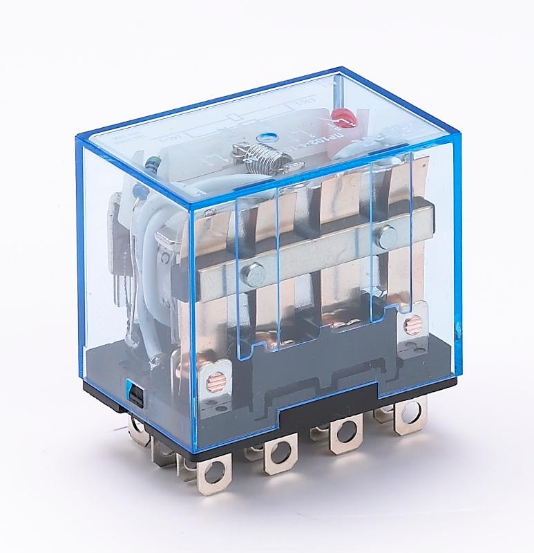 Промежуточное реле 4 конт. с инд. LED 10А 12В AC ПР- | 23212DEK | DEKraft — миниатюра 3