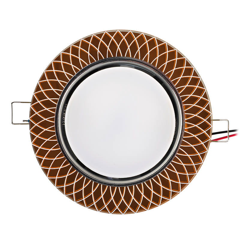 Светильник точечный встраиваемый под лампу PGX53d MG11-Gold с подсветкой | .5020030 | Jazzway — миниатюра 4