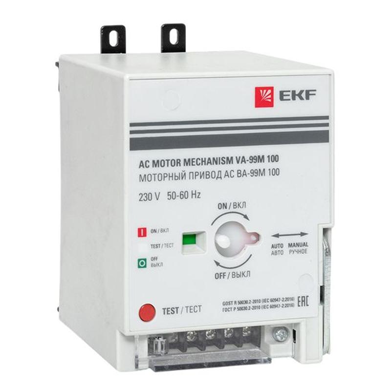 Моторный привод CD2 230B АС ВА-99M 100 | mccb99m-100-cd2-230ac | EKF — миниатюра 1
