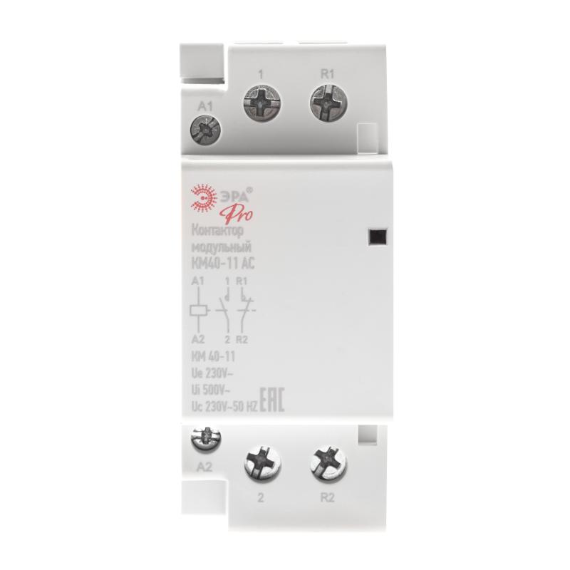 Контактор модульный NO-902-292 Pro-295 КМ40-11 AC (6/60/1440) | Б0049160 | ЭРА — миниатюра 3