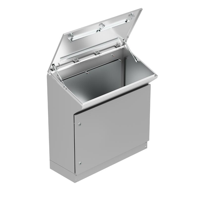 Пульт управления напольный "Inox" AISI304 TP10 IP55 (960х1000х400)|mb-inox-96-100-40|EKF — миниатюра 2
