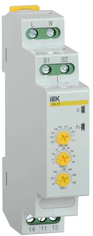 Ограничитель мощности ОМ-1P 8А 230В | MOM10-1-008 | IEK — IEK (ИЭК)