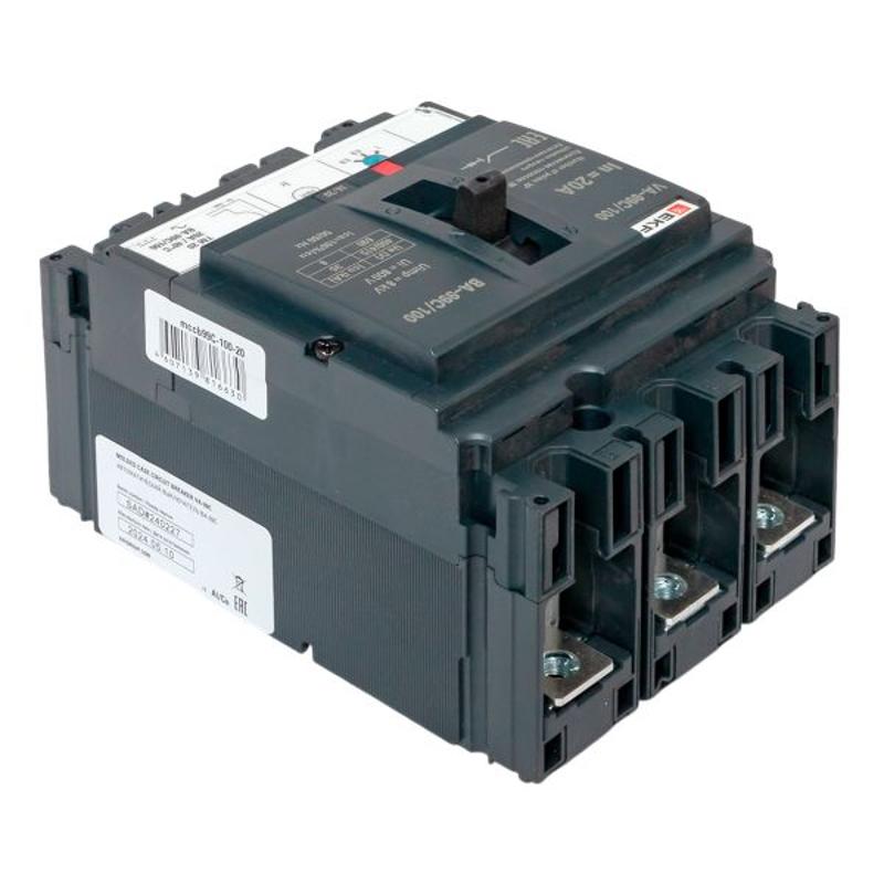 Выключатель автоматический ВА-99C (Compact NS) 100/20А 3P 36кА EKF PROxima | mccb99C-100-20 | EKF — миниатюра 22