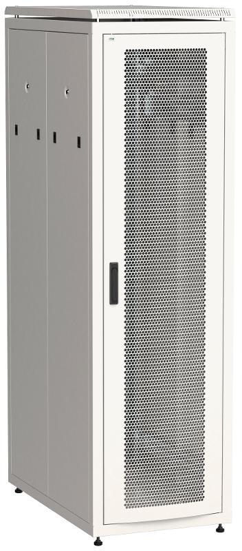 Шкаф сетевой 19" LINEA N 33U 600х1000 мм перфорированная передняя дверь серый | LN35-33U61-P | ITK — фото 1 | Sento