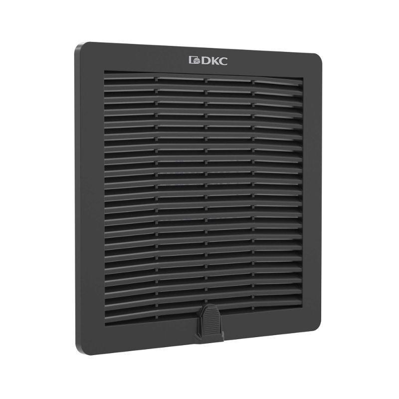Вентиляционная решетка с фильтром RF 205x205 мм, IP54, RAL9005 | R5RF13B | DKC — DKC (ДКС)