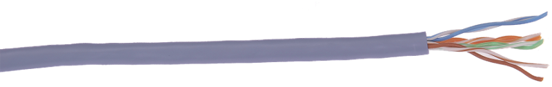 Каб. в. п. U/UTP кат. 5E 4х2х24AWG solid LSZH 305м фиол. | LC1-C5E04-126 | ITK  — миниатюра 2