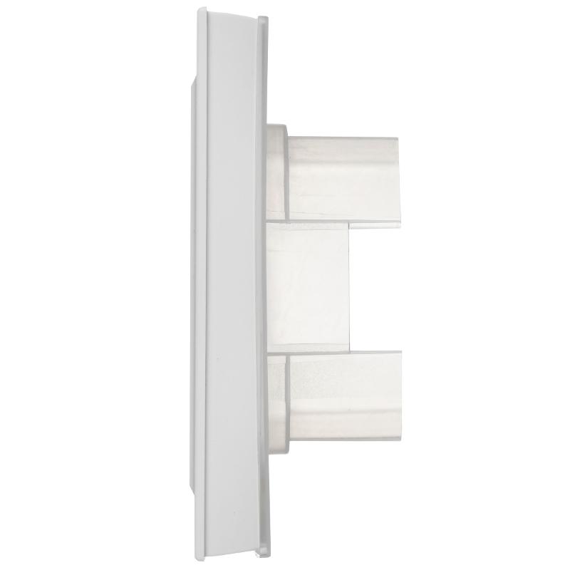 BRITE Рамка 2-местная IP44 РУ-2-БрАБ-44 арктический белый  | BR-M22-44-K91 | IEK — миниатюра 5