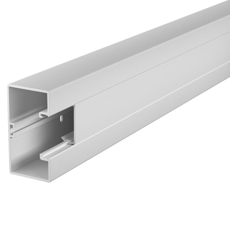 Кабельный канал Rapid 45-2 (с крышкой) 53x100x2000 мм (ПВХ,серый) (GK-53100LGR) | 6113002 | OBO Bettermann — OBO Bettermann