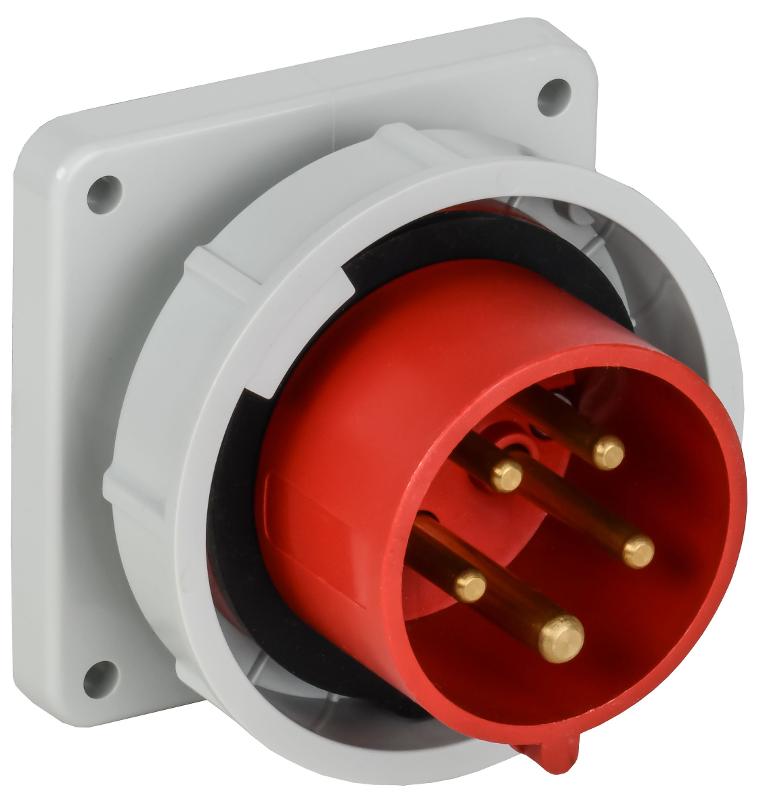 Вилка встраиваемая ССИ-3152 16А-6ч 380В 3P+PE+N IP67 | PSR32-016-5-0-67 | IEK — IEK (ИЭК)