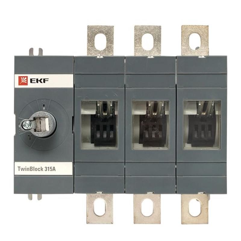 Рубильник 315A 3P без рукоятки управления TwinBlock | tb-s-315-3p | EKF — миниатюра 7