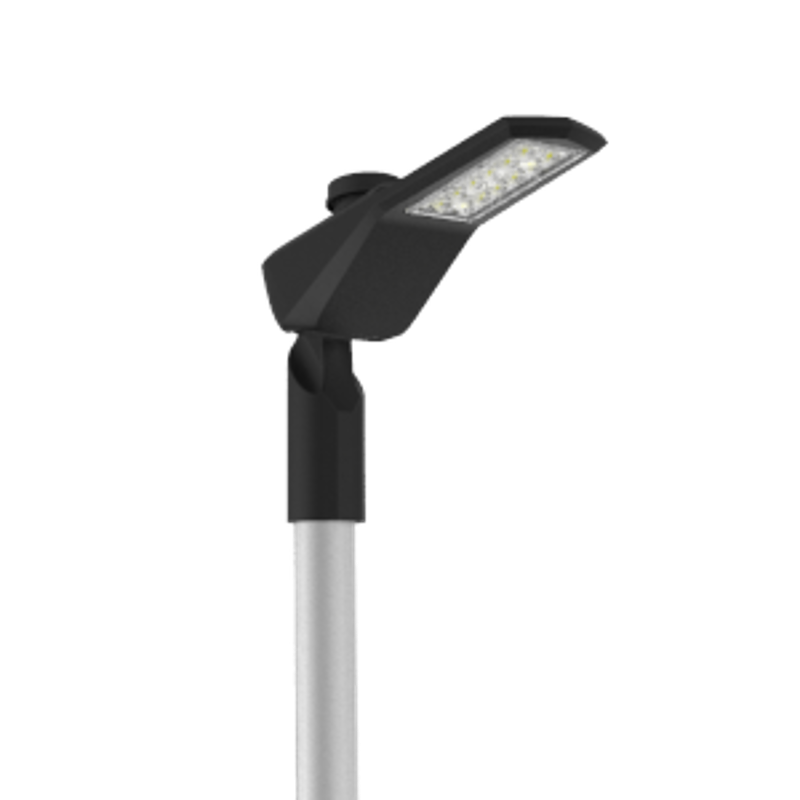 Светильник светодиодный уличный Levante Road 25 Вт кронштейн 48мм 3000К 1..10V NEMA RAL9005 черный муар | V1-S1-90648-40U32-6602530 | VARTON — VARTON