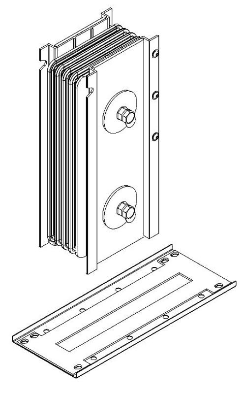 Блок соед. для КОМ Bolt on 2500А Al 3L+N+PER НК IP55 | LB-2500A4-25-D-JB | IEK — IEK (ИЭК)