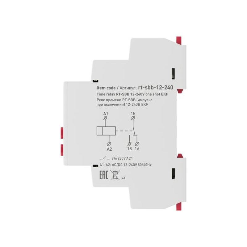 Реле времени RT-SBB (импульс при включении) 12-240В EKF PROxima|rt-sbb-12-240|EKF — миниатюра 8