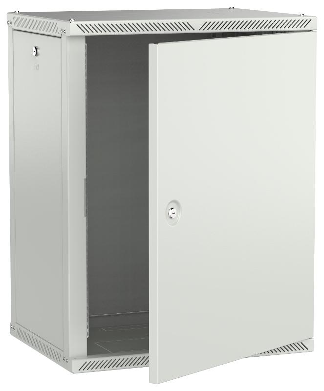 ITK LINEA W Шкаф 15U 600х450мм дверь металл серый 2.0| LWR3-15U64-MF-2| ITK — фото 1 | Sento
