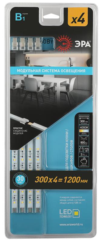 Светильник светодиодный модульная подсветка ЛПБ LM-B1 4х2,5Вт 4000К IP20 | C0043308 | ЭРА — миниатюра 3