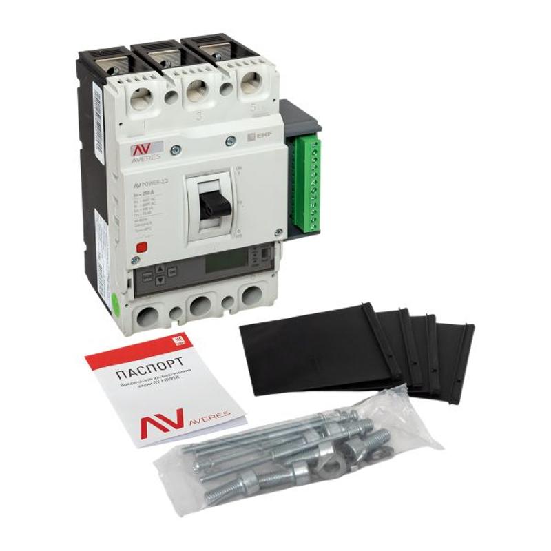 Выключатель автоматический AV POWER-2/3 250А 100kA ETU6.2 AVERES | mccb-23-250H-6.2-av | EKF — миниатюра 27