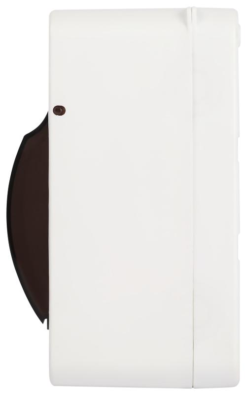 Корпус пластиковый навесной ЭРА SIMPLE КМПн 1/6 IP30 прозрачная крышка белый | Б0069240 | ЭРА — миниатюра 2