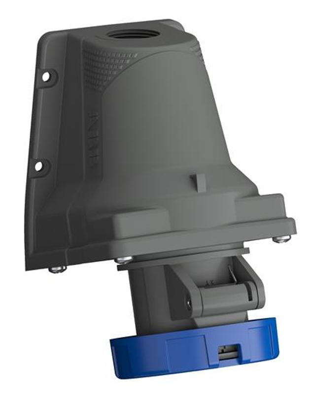 Розетка для монтажа на поверхность Easy&Safe 216ERS6W, 16A, 2P+E, IP67, 6ч|2CMA101213R1000| ABB — ABB