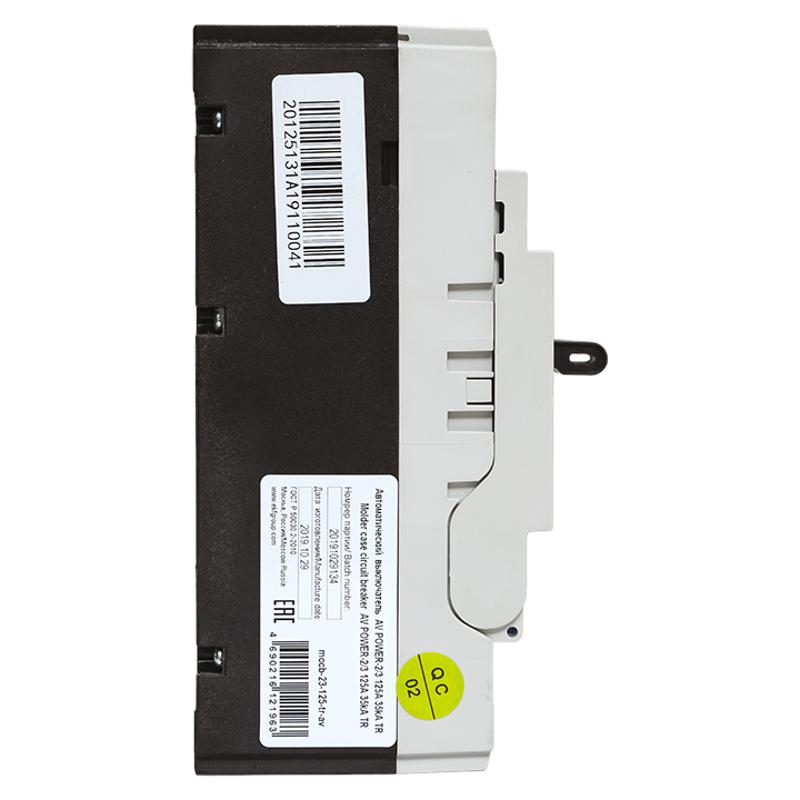 Выключатель автоматический AV POWER-2/3 125А 35kA TR | mccb-23-125-TR-av | EKF — миниатюра 3