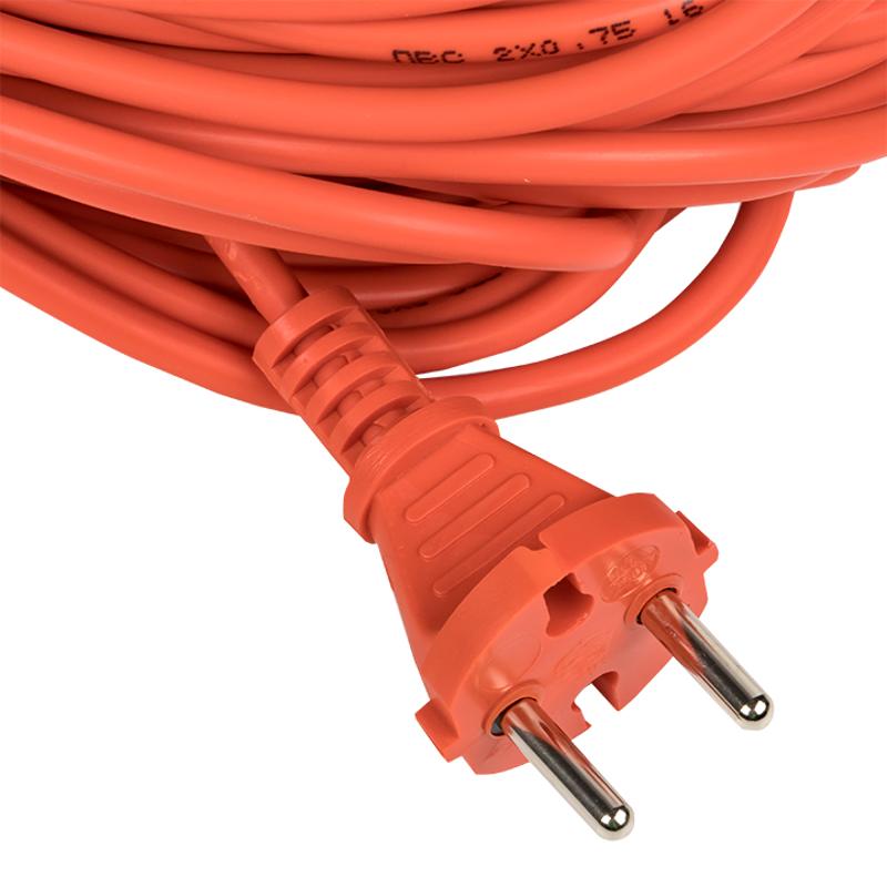 Удлинитель "Зевс 2.0" 50м без заземления ПВС 2*0,75 10А/2,3кВт PROxima  | USB02-10-275-1-50 | EKF — миниатюра 4