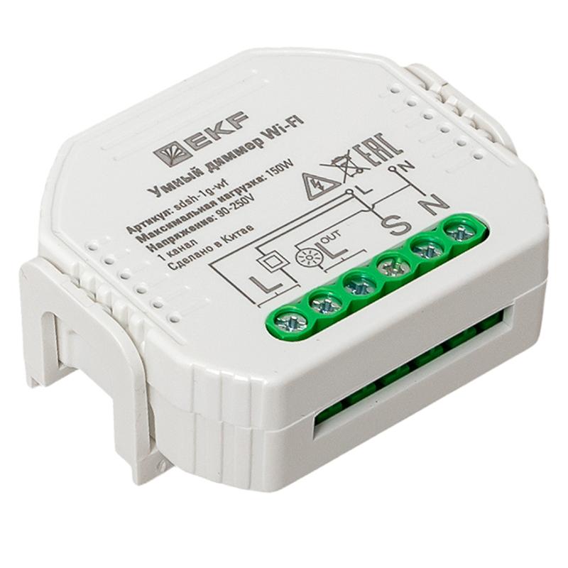 Умный диммер в подрозетник 1-канальный Wi-Fi  Connect |sdsh-1g-wf| EKF — миниатюра 9