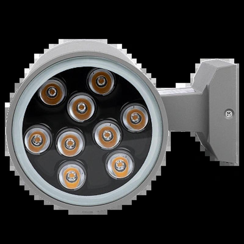 Светильник светодиодный архитектурный PWL-200110/30D 1x9w 6500K GR IP65 230V/50Hz | .2857989B | JAZZWAY — миниатюра 4