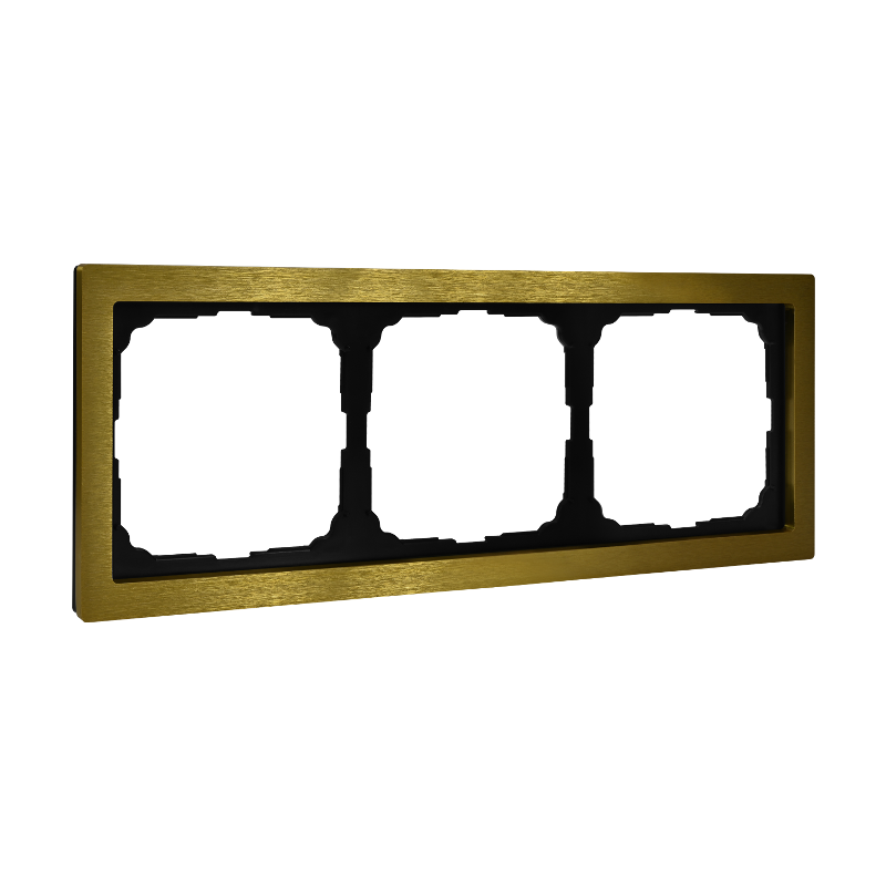 ArtGalery Pure Золото Рамка 3-постовая , металл | GAL312403 | SE — Systeme Electric