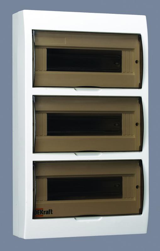 Корпус пластиковый навесной 36 модулей, IP41, ЩРН-П-36 | 31014DEK | DEKraft — DEKraft