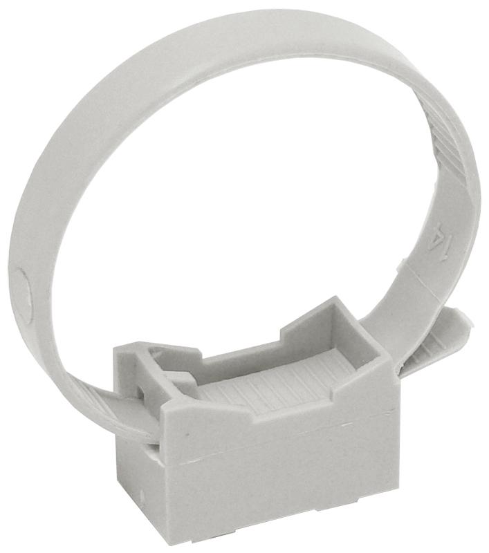 Хомутный держатель со стяжкой серый CFF1 16-32 мм | CTA10MP-CFF132-K41-100 | IEK — IEK (ИЭК)