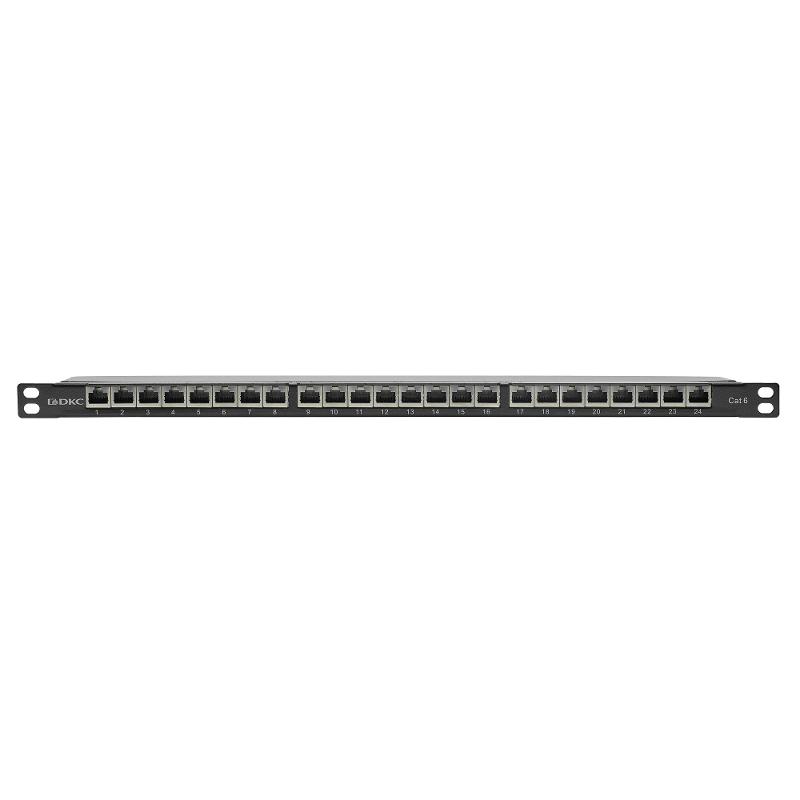 Патч-панель 19", 0.5 U,CAT6, 24 порта RJ45, экранированная | RN6PPF2405 | DKC — миниатюра 3