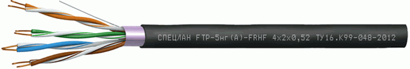 СПЕЦЛАН FTP-5нг(А)-FRHF 4х2х0,52 | 16564 | Спецкабель — Спецкабель
