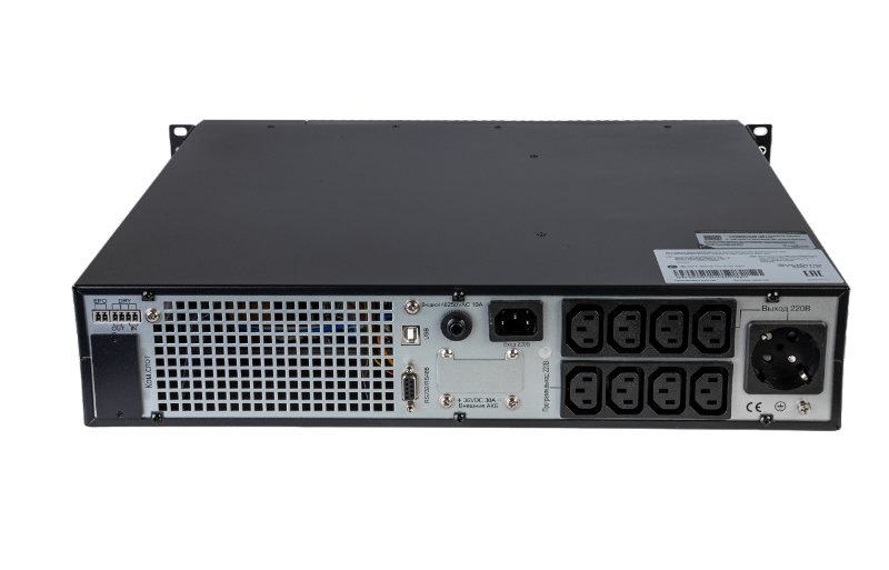 ИБП SRTSE 2 поколения 1000 ВА/Вт, 2U, 8 C13+1 Schuko, USB, RS-232, сухие контакты | SRTSE1000RTXLIG2 | SE — миниатюра 8