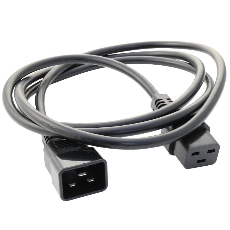 Кабель питания IEC 60320 С19 - IEC 60320 C20 - 0.5м | R5CORD9005 | DKC — DKC (ДКС)
