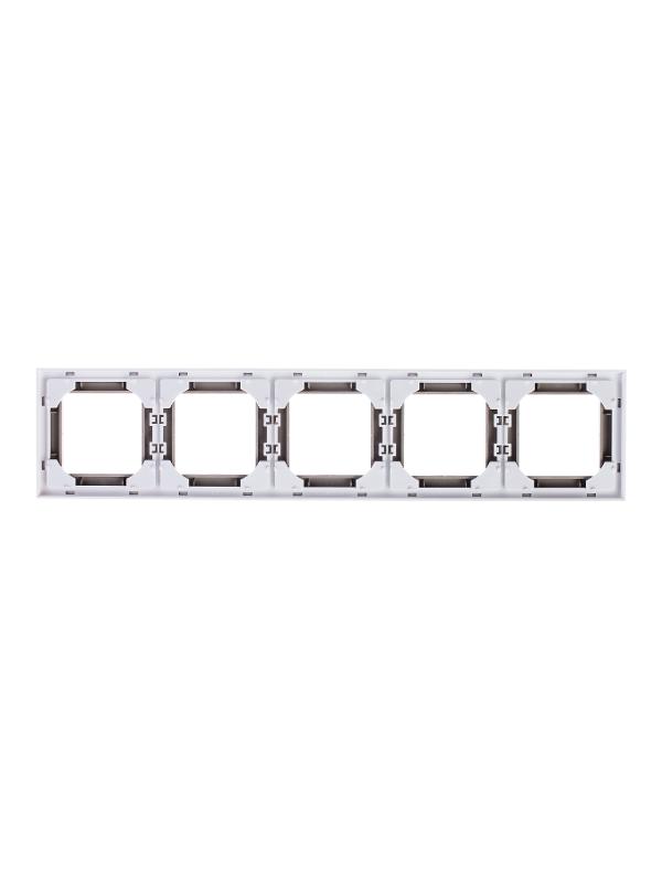 ABB Levit Кофе макиато / белый Рамка 5-ая | 3901H-A05050 18W | 2CHH015050A6018 | ABB — миниатюра 2