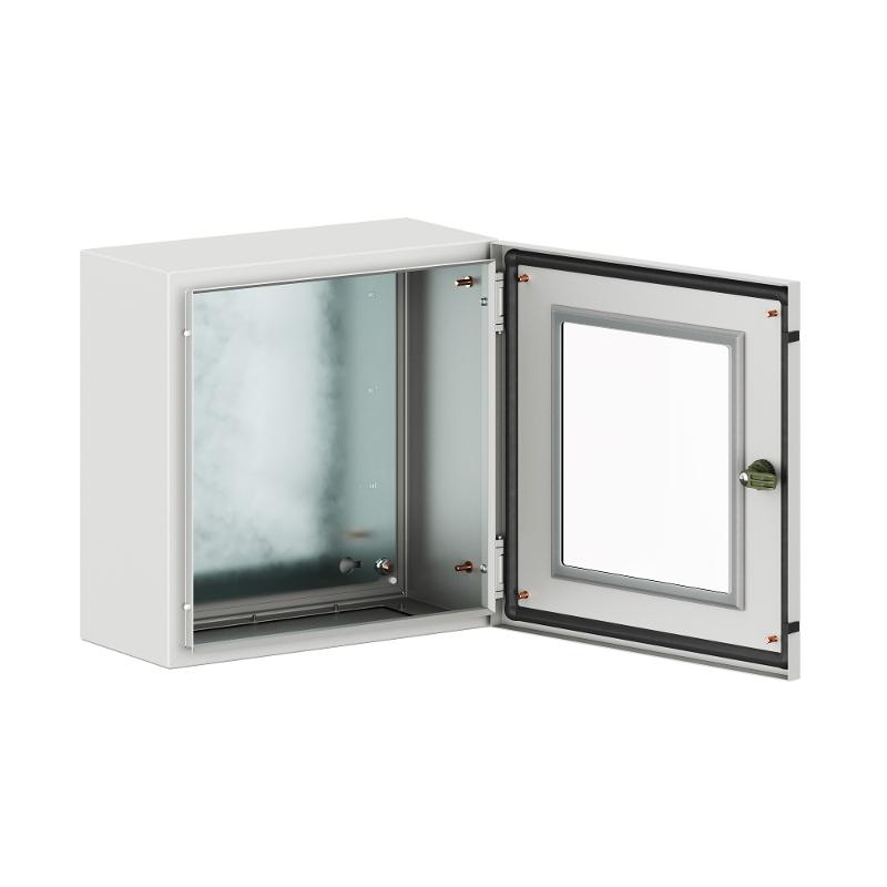 Корпус навесной уличный ST Outdoor с М/П с прозрачной дверью ВxШxГ 400x400x200 мм, IP66 | R5STX0442-OUTDOOR | DKC — миниатюра 2