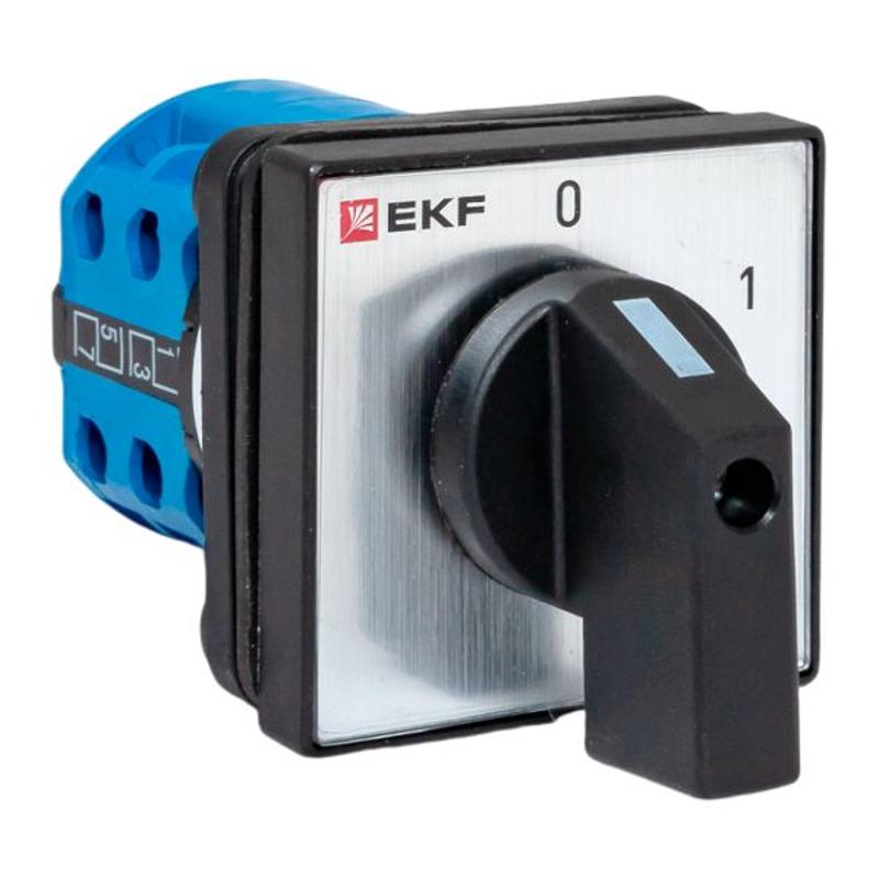 Переключатель кулачковый ПК-1-14 10А 4P «0-1» IP65 | pk-1-14-10-65 | EKF — EKF