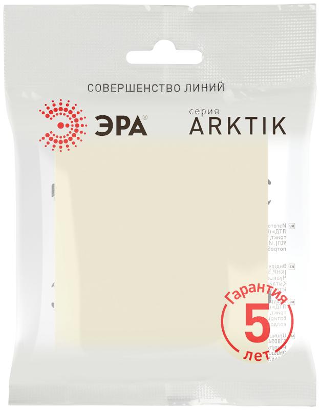 Переключатель Arktik 16-1103-02 10АХ-250В слоновая кость | Б0070335 | ЭРА — миниатюра 2