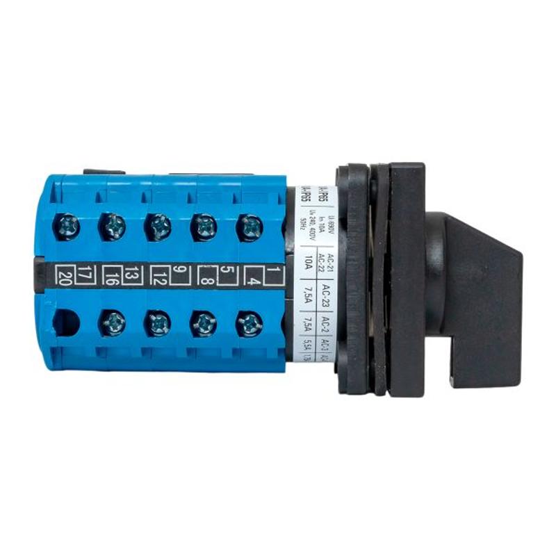 Переключатель кулачковый ПК-1-103 10А 3P «0-1-2-3» IP65 | pk-1-103-10-65 | EKF — миниатюра 3