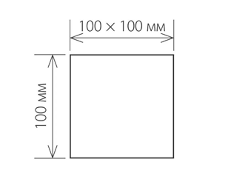 Светильник светодиодный VOL.CUBE/W (100) 10W 840 BK | 1912000030 | Световые Технологии — миниатюра 2