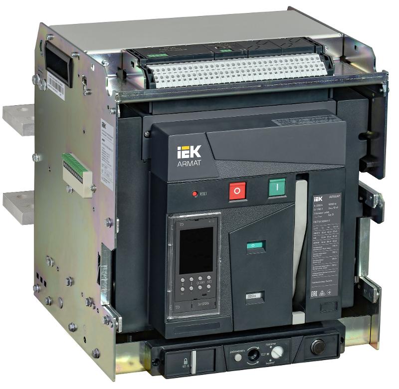 ARMAT Возд. авт. выкл. выдв. 3P E 85кА 3200А TD с акс.  | AR-ACB-3VE-085-3200A-TDCF | IEK — IEK (ИЭК)