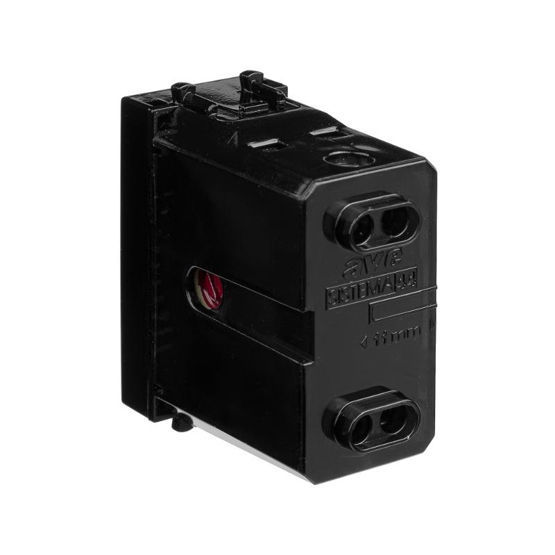 Звонок "Черный квадрат" Avanti, 220V, 1 мод | 4402191 | DKC — миниатюра 4