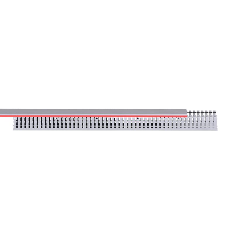 Короб перфорированный серый RL6 80х40 (ШхВ) зуб - 6мм, паз -4мм  | 01153RL |  DKC — миниатюра 3
