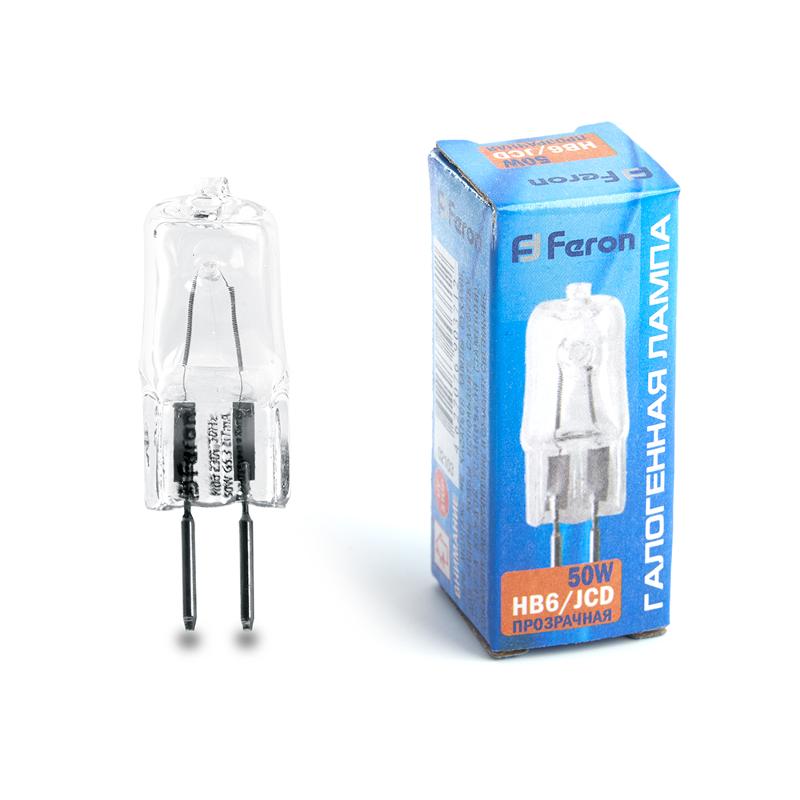 Лампа галогенная HB6 50W 230V JCD/G5.3 | 02103 | FERON — Feron