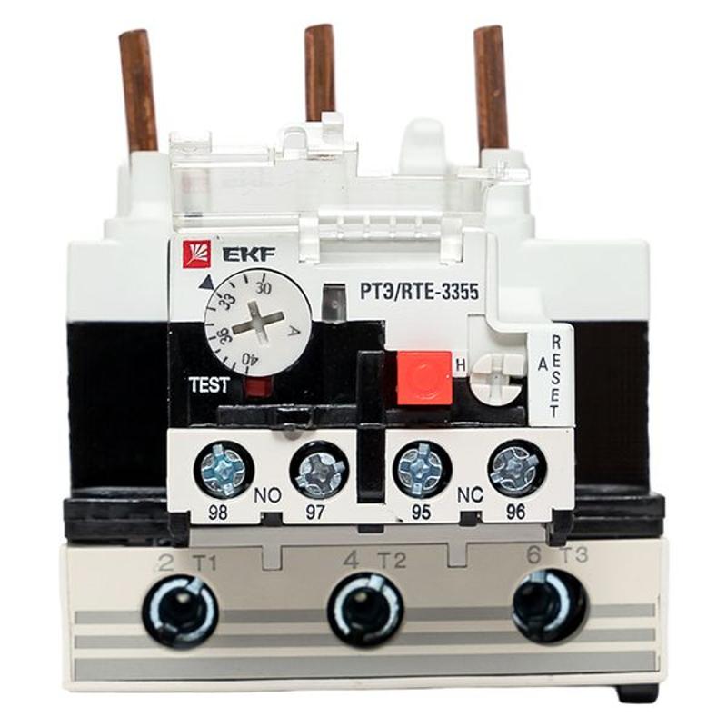 Реле тепловое РТЭ-3355 30-40А EKF PROxima | rel-3355-30-40 | EKF — миниатюра 25