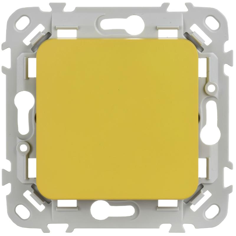 FLITE Выключатель 1-клавишный 10А ВС11-1-0-ФлЖК желтый карри | FI-V10-0-10-1-K44 | IEK — миниатюра 3