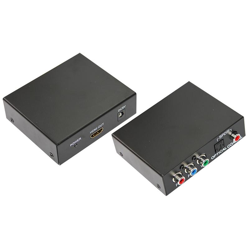 Конвертер YPbPr + SPDIF / Toslink на HDMI, металл | 17-6904 | REXANT — REXANT
