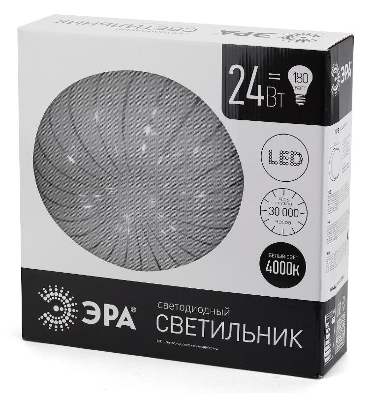Светильник светодиодный декоративный бытовой ДПБ SPB-6 Медуза 24Вт 4000К IP20 | Б0016923 | ЭРА — миниатюра 3