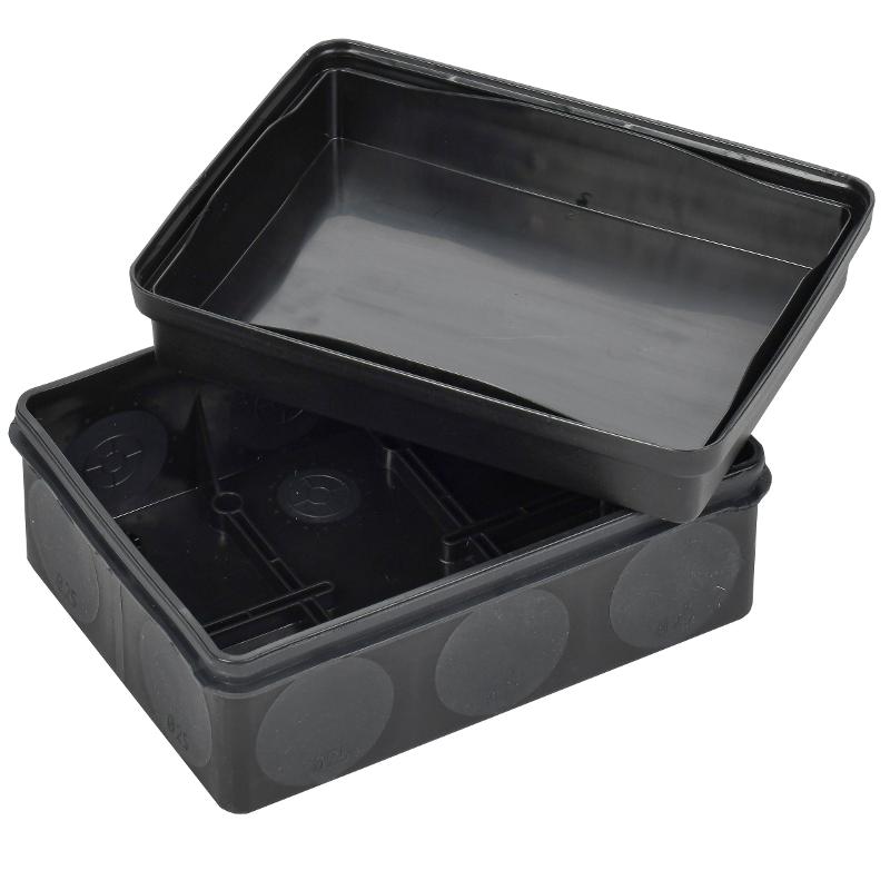 Коробка расп. КМ42441 о/п 150х110х70мм IP67 10вв. черная | UKO21-150-110-070-K02-66 | IEK — миниатюра 2